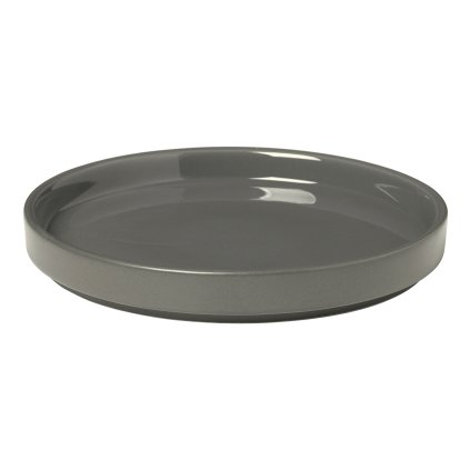 Magustoidutaldrik PILAR ⌀ 14 cm, tumehall, keraamiline, Blomus