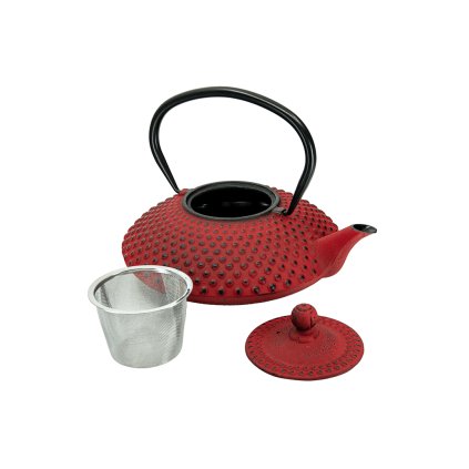 Teekann XILIN 800 ml, punane, malm, Bredemeijer