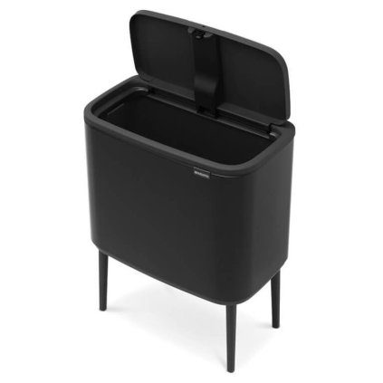 Puutetundlik prügikast BO 36 l, mattmust, Brabantia