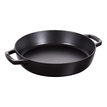Serveerimispann 26 cm, must, malm, Staub
