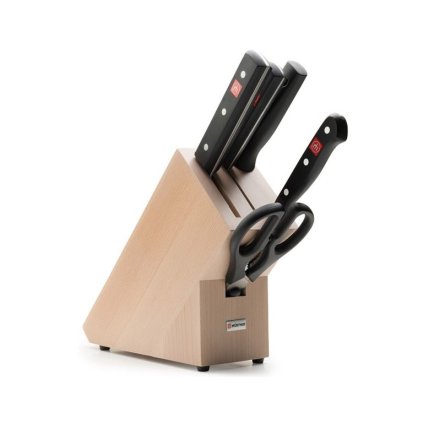 Noad noaplokiga, 6 tk komplektis, koos luisu ja kääridega, Wüsthof