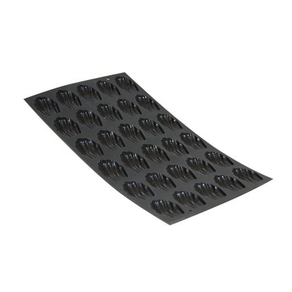 Koogivorm madeleine kookide jaoks, 30 vormi, silikoon, de Buyer