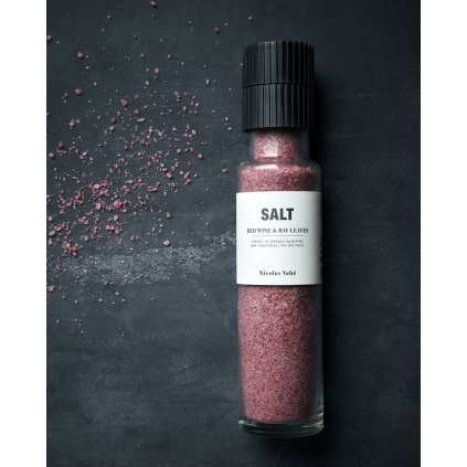 Punase veini ja loorberilehtedega sool 340 g, Nicolas Vahé