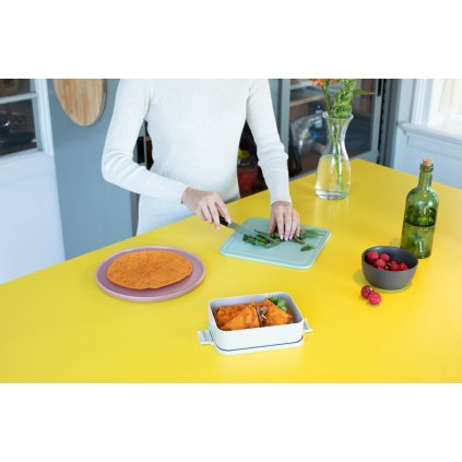Lõunakarp MAKE & TAKE 1,1 l, helehall, Brabantia