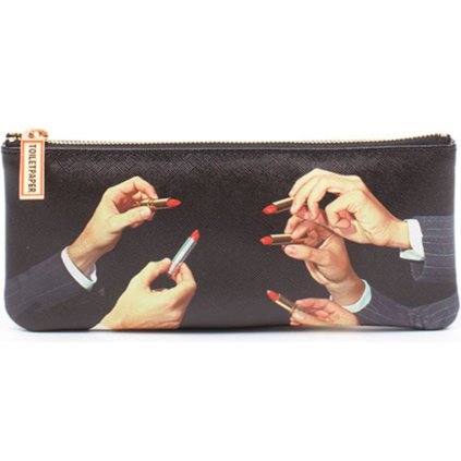 Pliiatsikarp TOILETPAPER LIPSTICKS 21 x 9 cm, must, Seletti