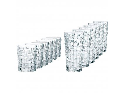 Klaasid BOSSA NOVA, 12 tk komplektis, läbipaistev, Nachtmann
