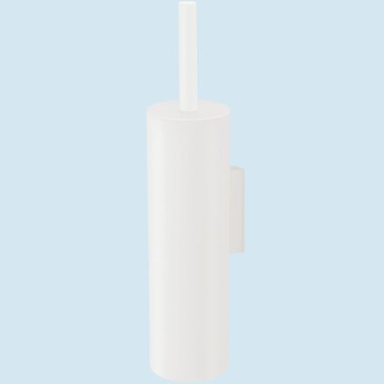 WC-hari TUBO 40 cm, seinale paigaldatav, valge, roostevaba teras, Zack