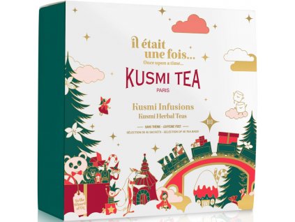 Teekomplekt KUSMI INFUSIONS 2023, 45 musliinist teekotti, Kusmi Tea
