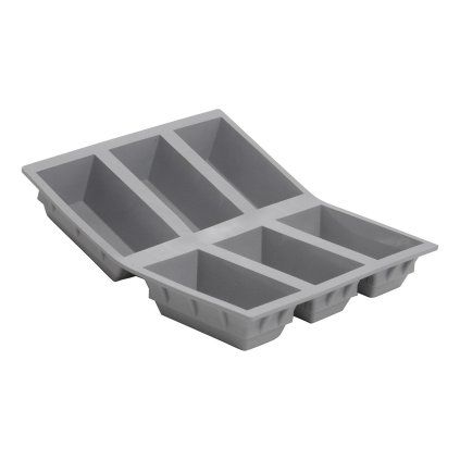 Küpsetusvorm ELASTOMOULE, 6 tk, kuklid, silikon, de Buyer