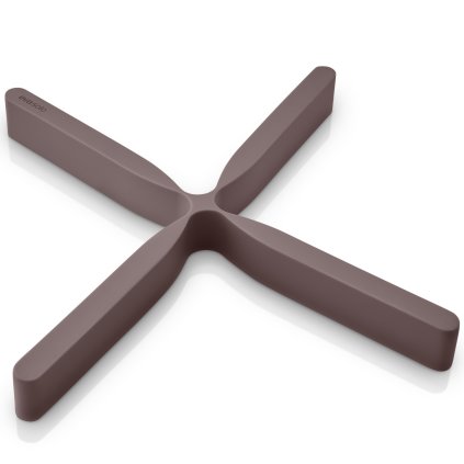 215624 podlozka pod hrnec flex 21 cm vintage hneda silikon eva solo