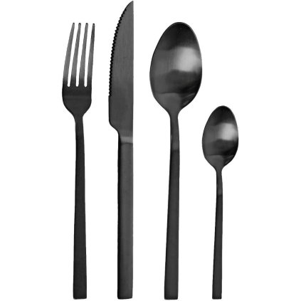 220814 1 sada priboru duke carbon sada 24 ks cerna pintinox