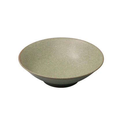 225474 jidelni misa green fade 24 cm 900 ml zelena keramika mij