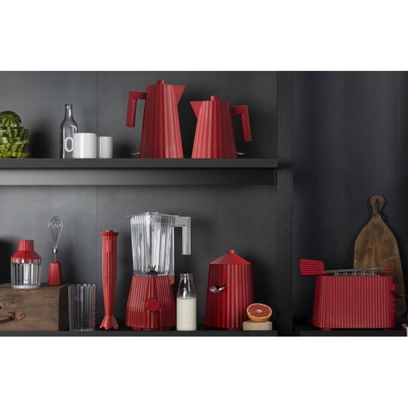 Lauablender PLISSE 1,5 l, punane, Alessi