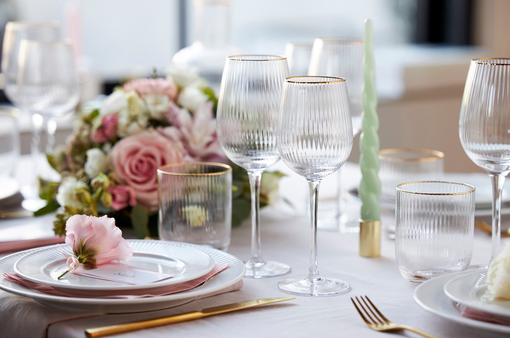 Klaas PALERMO GOLD, 4 tk komplektis, 350 ml, Lyngby Glas