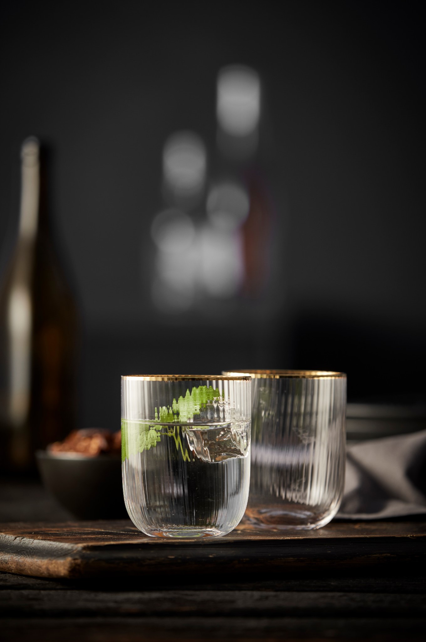 Klaas PALERMO GOLD, 4 tk komplektis, 350 ml, Lyngby Glas