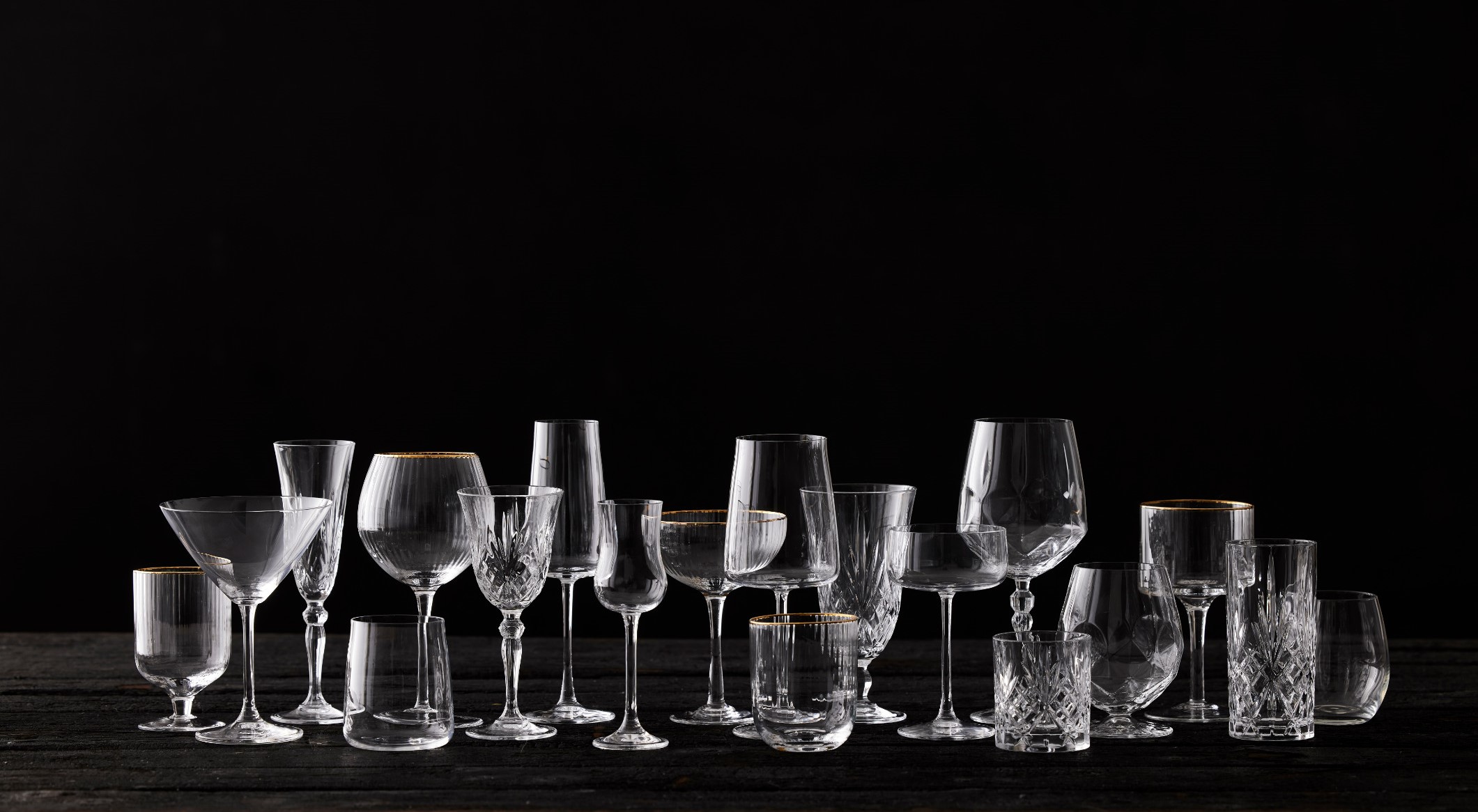 Klaas PALERMO GOLD, 4 tk komplektis, 350 ml, Lyngby Glas