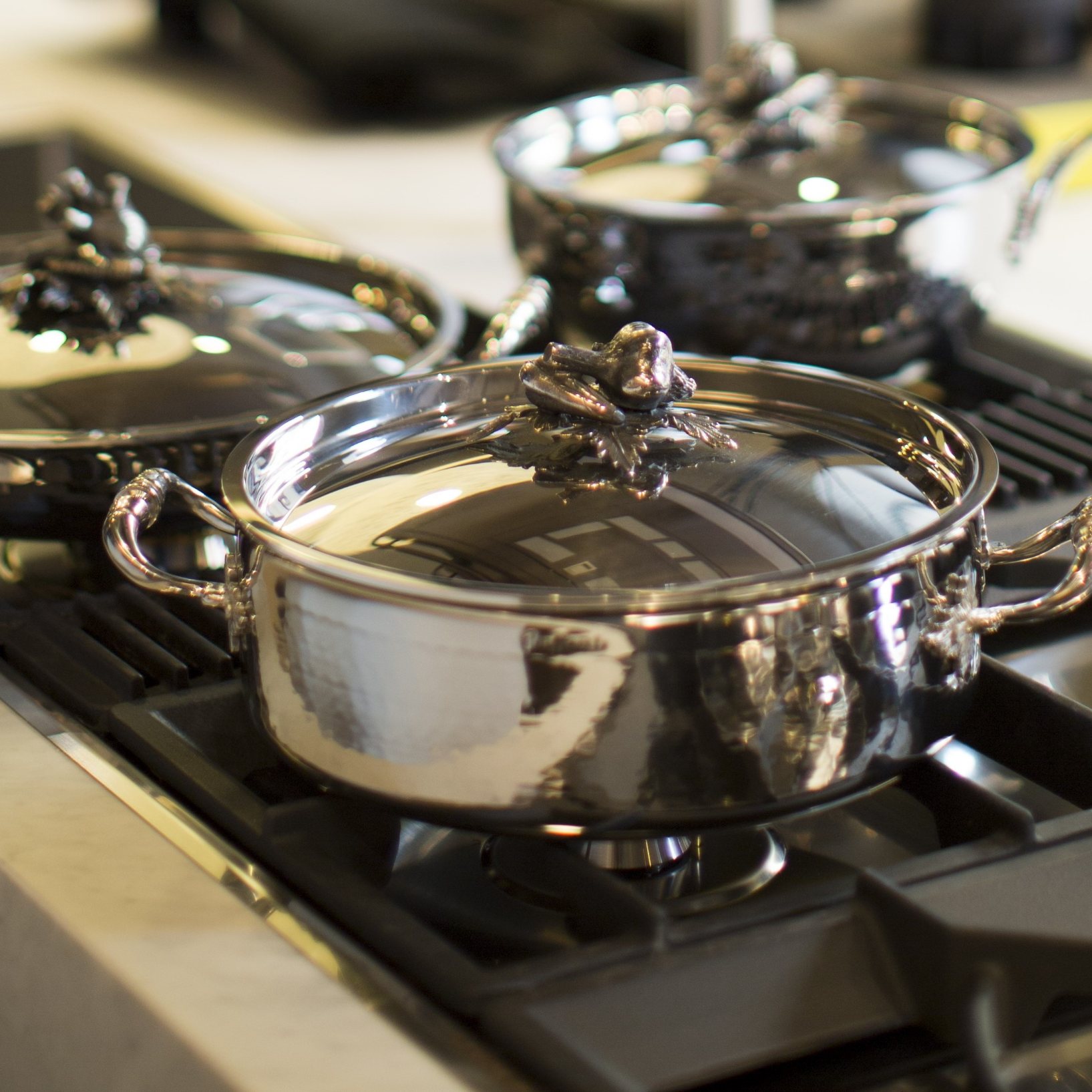 Madal haudepott OPUS PRIMA 26 cm, hõbe, roostevaba teras, Ruffoni