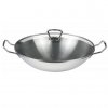 Wokipann KUMNING 36 cm, klaasist kaanega, Fissler