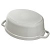 Madal pott COCOTTE 27 cm, valge, malm, Staub