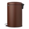 Pedaaliga prügikast NEWICON 20 l, pruun, Brabantia