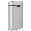 Puutetundlik prügikast TOUCH BIN UUS 40 l, metallikhall, Brabantia