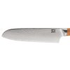Santoku nuga SOK OLIVE SUNSHINE DAMASCUS 17,5 cm, Dellinger