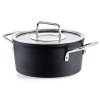 Kõrge pott ADAMANT 20 cm, must, alumiinium, Fissler