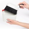 Harja ja kühvli komplekt GOOD GRIPS 19 cm, valge, plastik, OXO