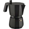 Moka espressokann MOKA 300 ml, must, alumiinium, Alessi