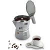 Moka espressokann MOKA 150 ml, must, alumiinium, Alessi