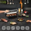 Elektriline kontaktgrill OPTIGRILL+ XL GC724D12 2000 W, koos küpsetusnõuga, Tefal