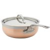 Hautamispann COPPERBOND 24 cm, 3,3 l, vask, Hestan