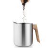 218552 7 french press cajovar nordic kitchen 1 l stribrna nerezova ocel eva solo