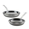 228262 sada panvi nanobond titanium sada 2 ks nerezova ocel hestan