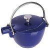 141362 konvice na caj o 16 5 cm tmave modra staub