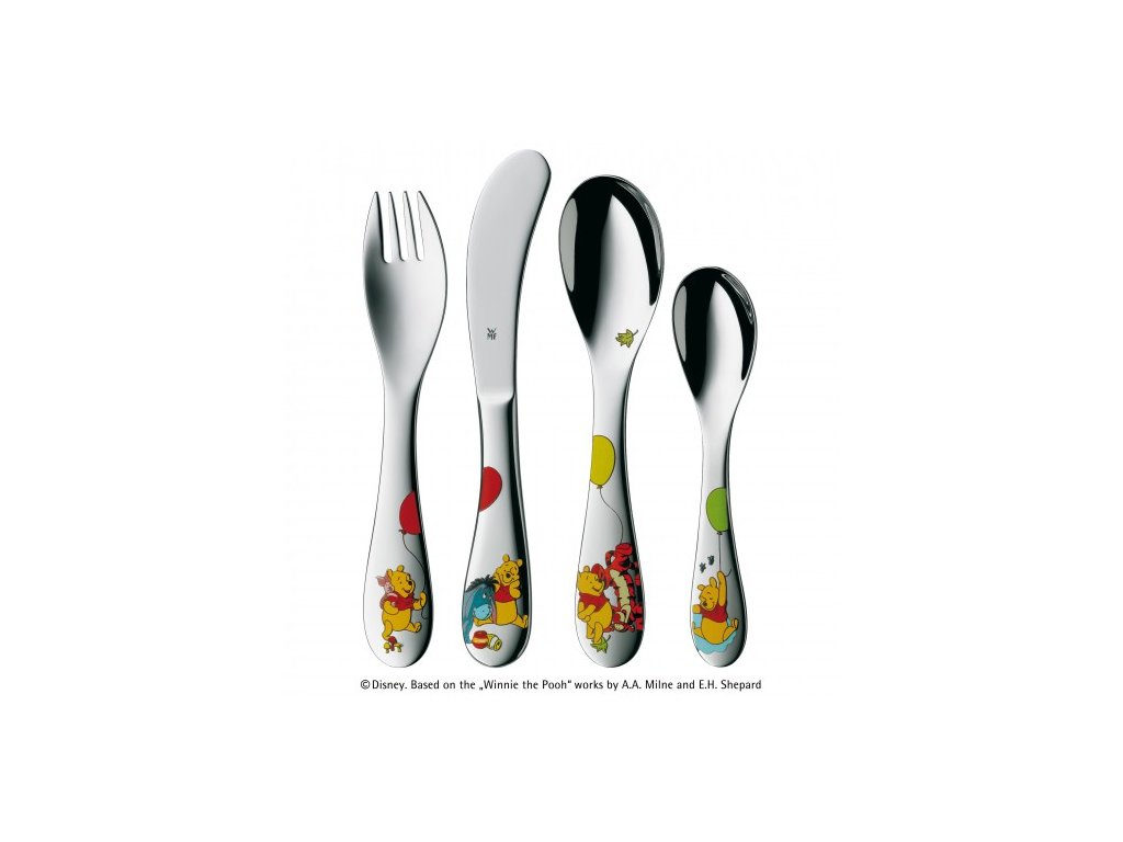 Barnbestickset WINNIE THE POOH DISNEY, 4 st, WMF