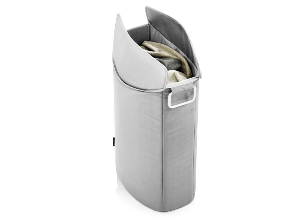 Tvättpåse FRISCO, 65 l, silvergrå, Blomus