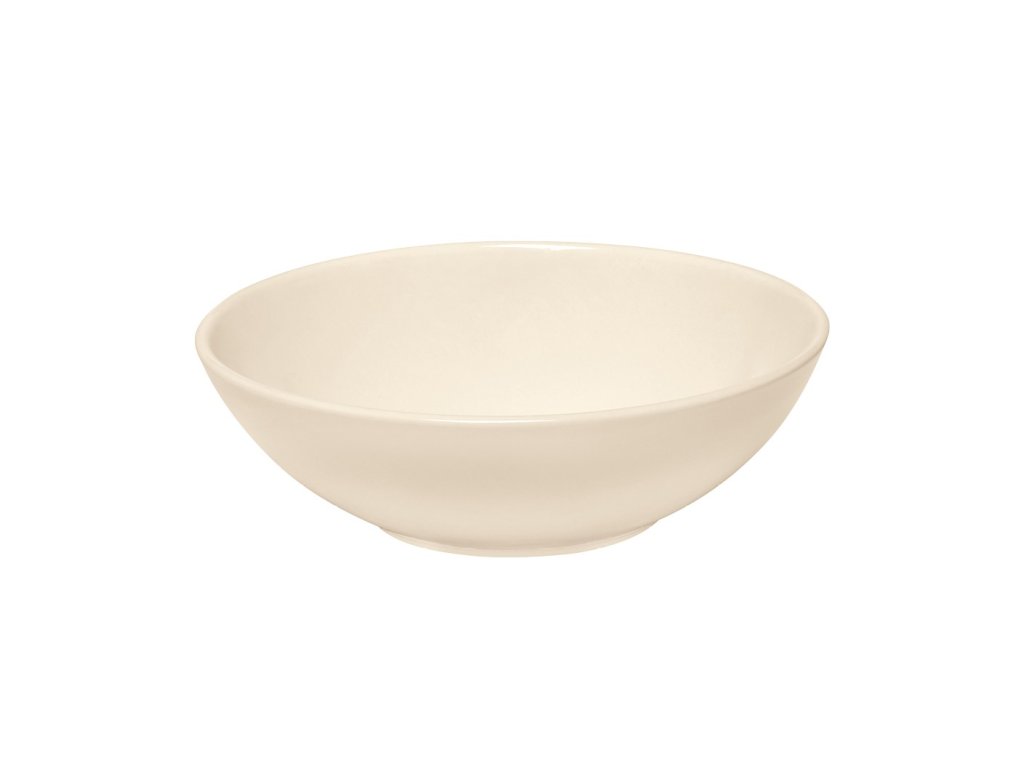 Salladsskål 16 cm, gräddvit, lera, Emile Henry