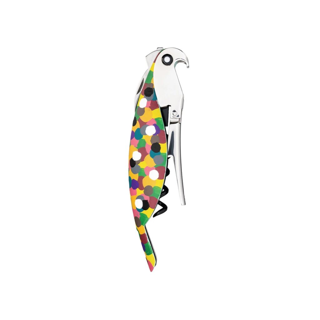 Servitörskorkskruv PARROT, flerfärgad, Alessi
