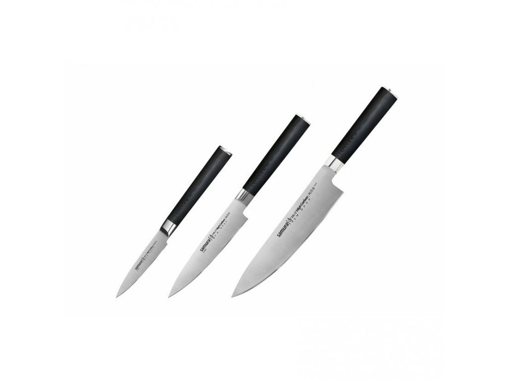 Knivset MO-V, 3 st, Samura