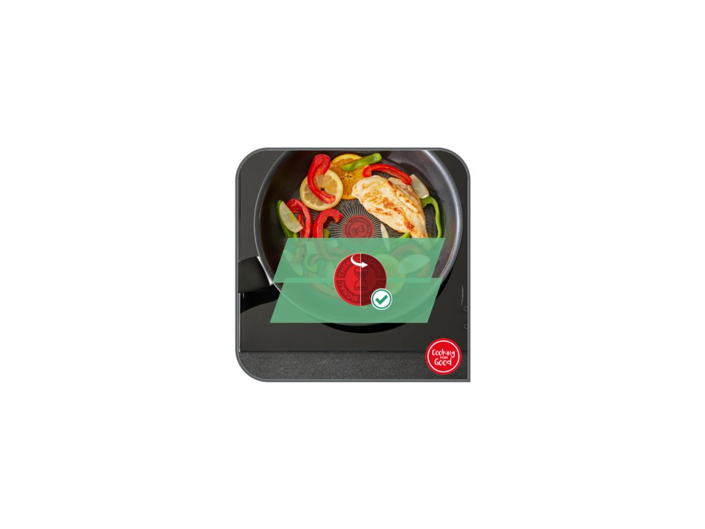 Stekpanna SIMPLE COOK 20 cm, non-stick beläggning förstärkt med titan, Tefal
