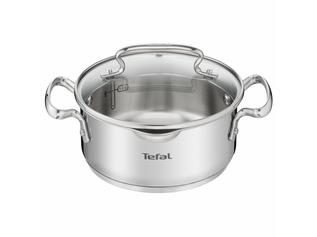 Kastrull DUETTO+ G7194355 18 cm, 2 l, med lock, Tefal