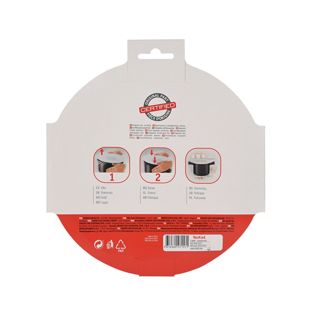 Förvaringslock för COOK4ME pan XA612010, Tefal