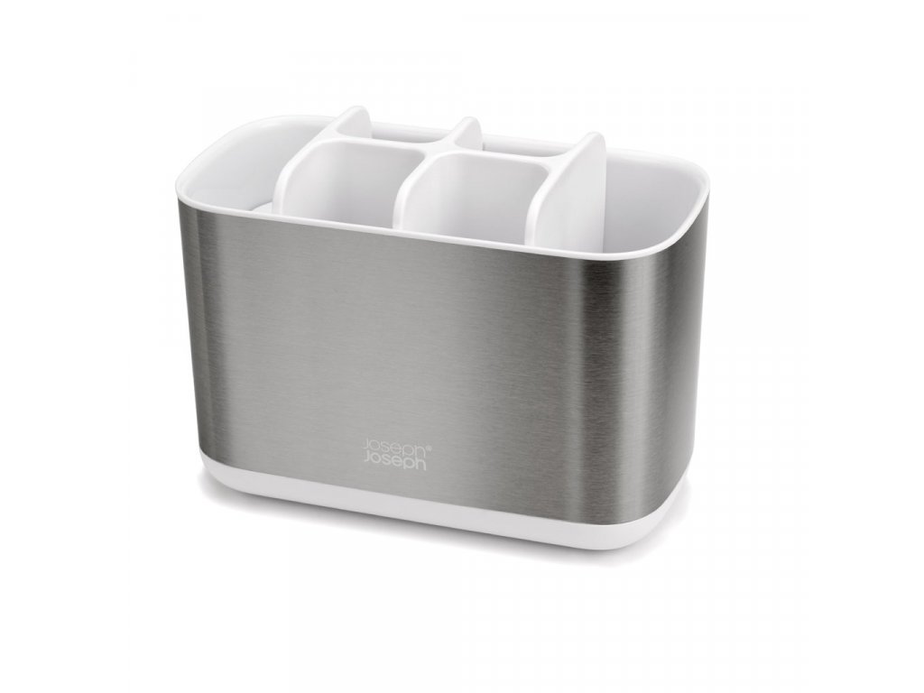 Tandborstskopp EASYSTORE 70531, silver, Joseph Joseph