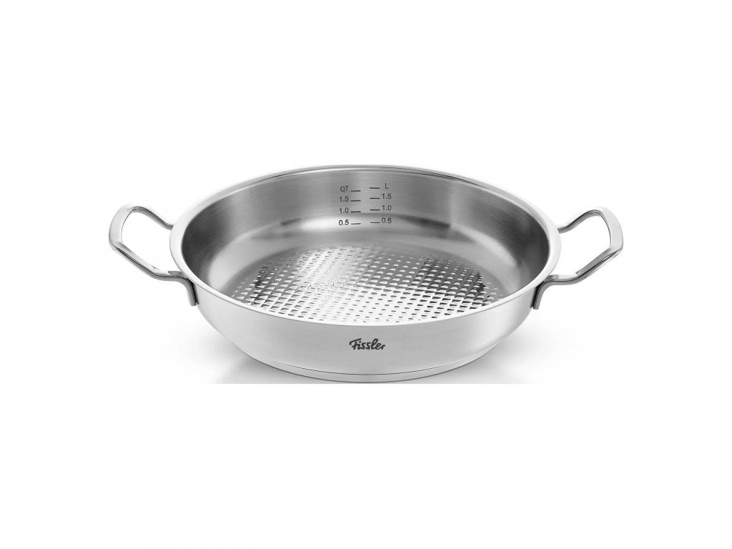 Serveringspanna med högt kupollock ORIGINAL-PROFI COLLECTION 24 cm, 2 l, Fissler