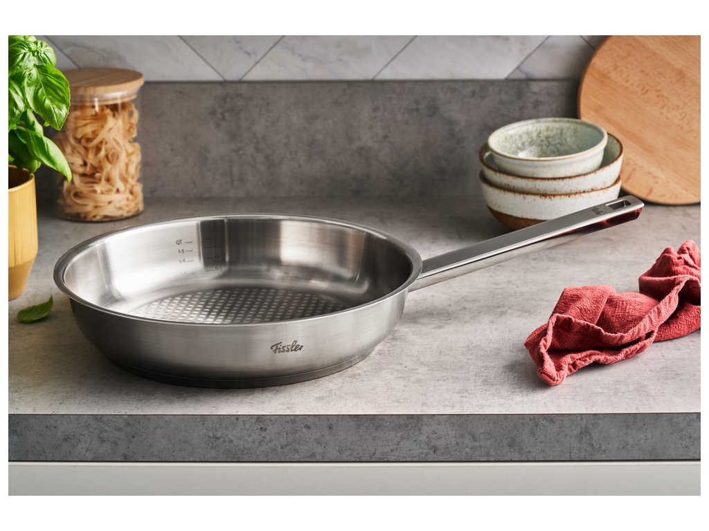 Stekpanna ORIGINAL-PROFI COLLECTION 24 cm, 2 l, rostfritt stål, Fissler