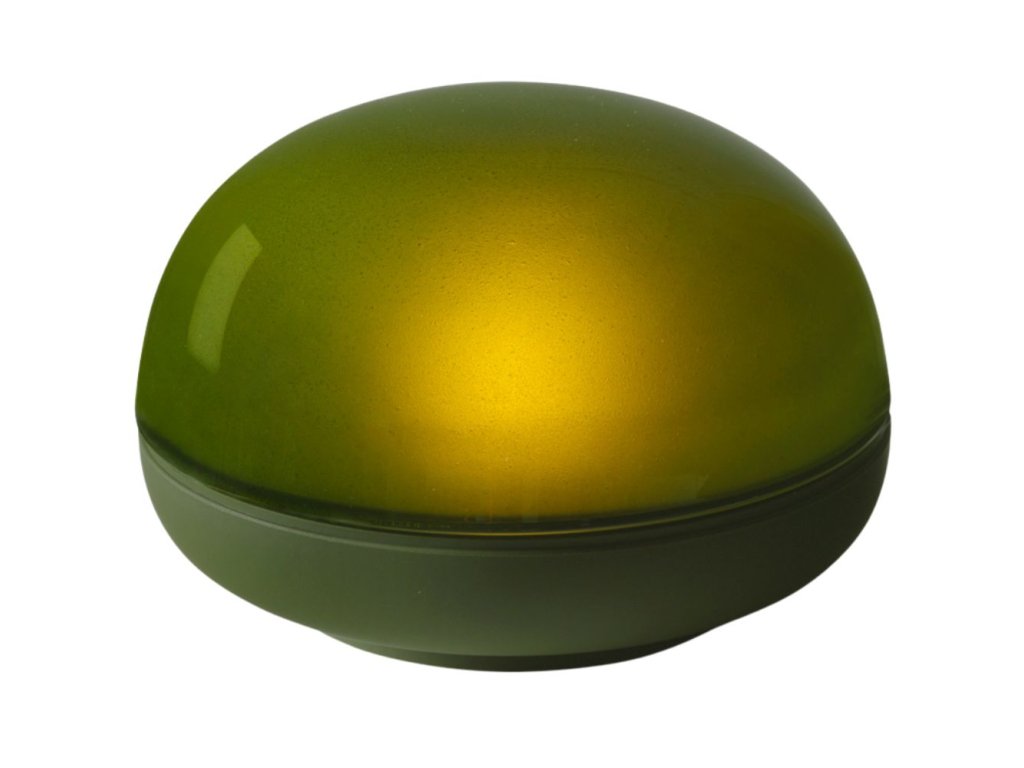 Bärbar bordslampa SOFT SPOT 9 cm, LED, olivgrön, Rosendahl
