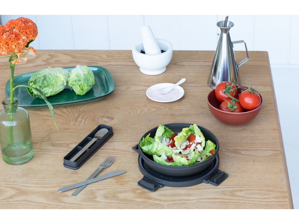 Matlåda MAKE & TAKE 1 l, mörkgrå, Brabantia