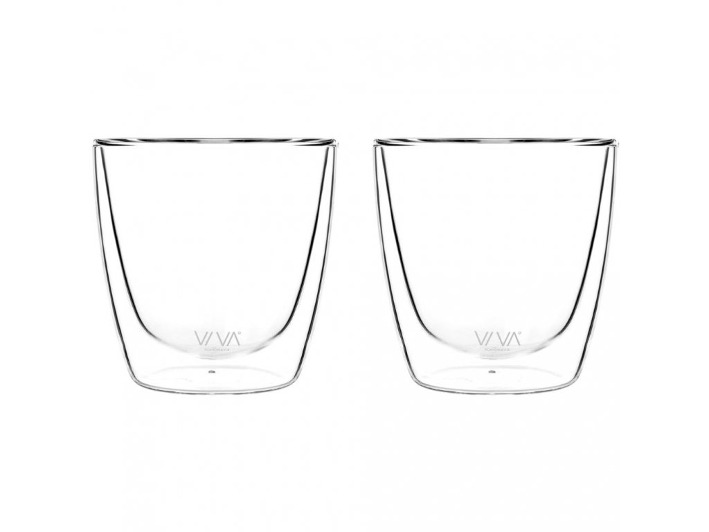 Teglas LAUREN, set i 2 delar, 220 ml, dubbelväggig, Viva Scandinavia