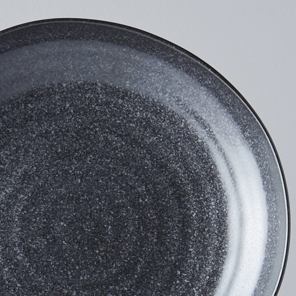 Desserttallrik MATT BLACK 23 cm, MIJ